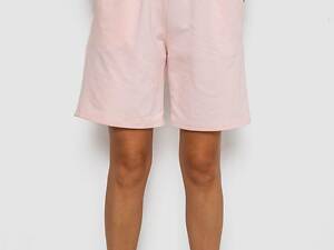 Шорты женские однотонные — уценка, цвет светло-розовый, 238R57820-U-1