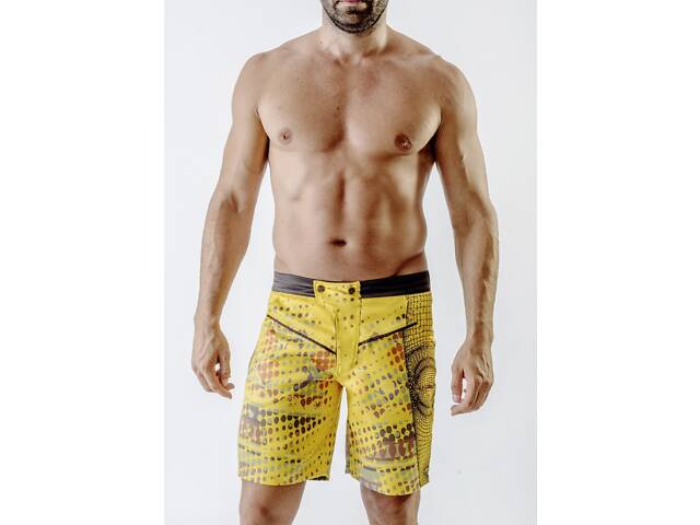 Шорти пляжні Geronimo 1712g1 XXL 17121 жовті (3800205829072) - Фото 1