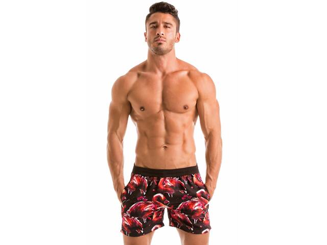 Шорти пляжні Geronimo 1914p1 XXL 19141 принт фламінго (3800205873969) - Фото 1