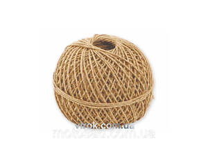 Шпагат джутовий в клубках 100г. 63м. (10 шт/уп) (+/-)5%