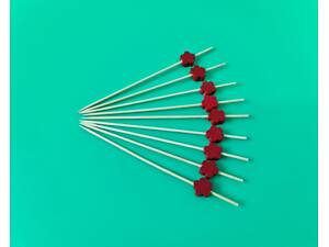 Шпажка для украшения блюд 12см' Цветок ' 100 шт (1 пачка)