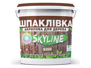 Шпаклевка для дерева готовая к применению акриловая SkyLine Wood Ясень 7 кг