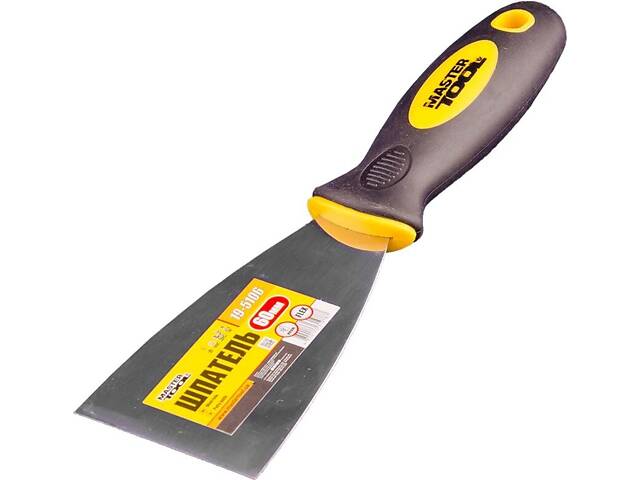 Шпатель MASTERTOOL FLEX 60 мм TPR ручка 19-5106 Шпатель MASTERTOOL FLEX 60 мм TPR ручка 19-5106
