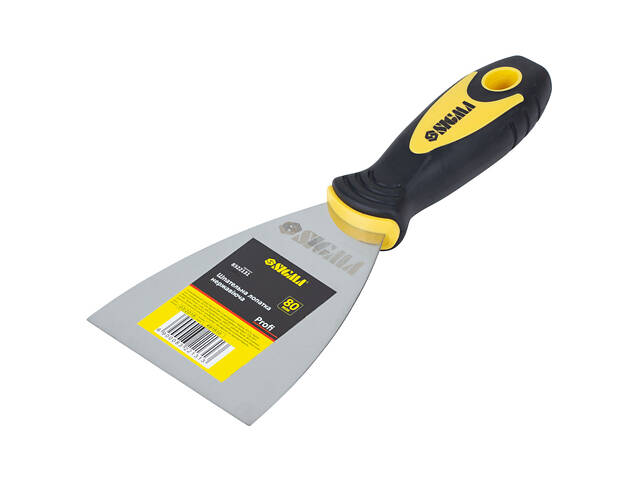 Шпательная лопатка нержавеющая Profi 80мм SIGMA (8322131) - Фото 1