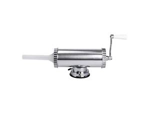 Шприц для колбасы ручной 8×25 см горизонтальный колбасный шприц 1.5 л для фарша 3 насадки 16788-1