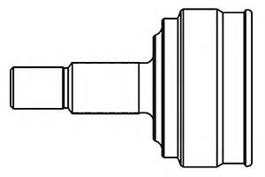 ШРКШ з пильник DB Vito CDI 99-; A:27/F:36/O:71.6/A