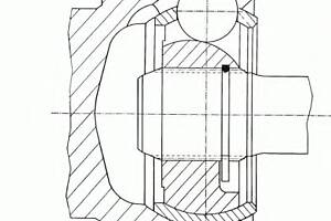 Шрус для моделей: FORD (FIESTA, FIESTA, KA, FIESTA), MAZDA (121)