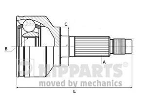 ШРУС TOYOTA YARIS (_P9_) 2005-2014 г.