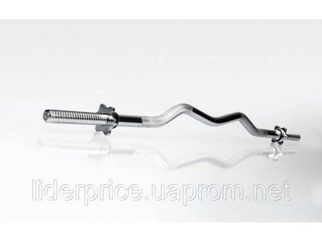 Штанга для жима Rn-Sport с прямым грифом 140 кг + W-образный гриф. - Фото 3