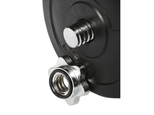 ШТАНГА + ГАНТЕЛИ НАБОР HARD 142 КГ (Гриф 200 см) - Фото 8