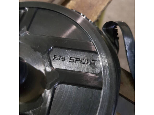 Штанга олімпійська 300 кг з прогумованими металевими дисками RN-Sport - Фото 8