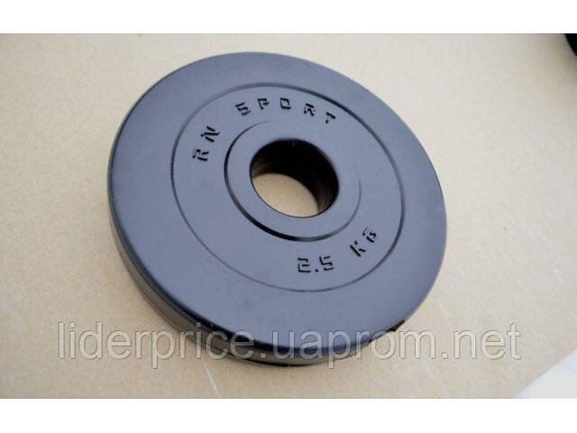 Штанга олимпийская 75 кг в пластиковой оболочке - Фото 2