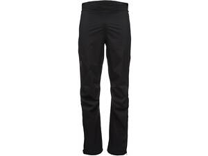 Штани Ski Black Diamond M Stormline Stretch FL ZP Rain Pants Чорний (1033-BD Z9LC.015-M)