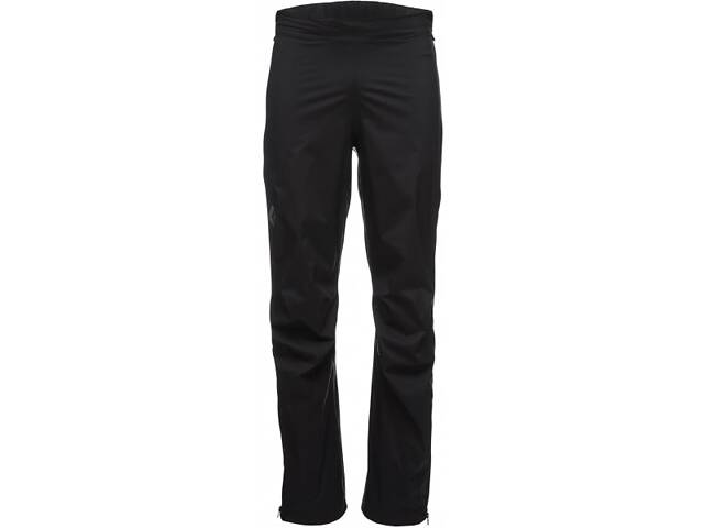 Штани Black Diamond M Stormline Stretch FL ZP Rain Pants M Чорний (1033-BD Z9LC.015-M)