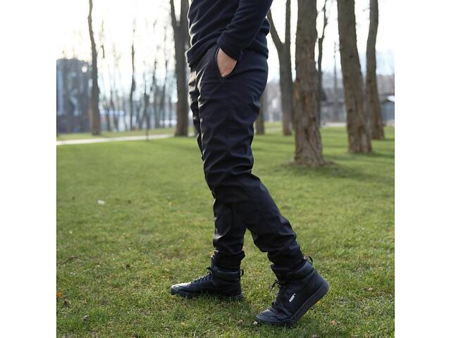 Штаны мужские soft shell 'Basic' Intruder черные - Фото 6