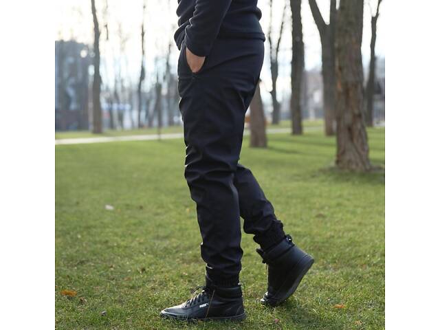 Штаны мужские soft shell 'Basic' Intruder черные - Фото 9