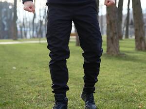 Штаны мужские soft shell 'Basic' Intruder черные