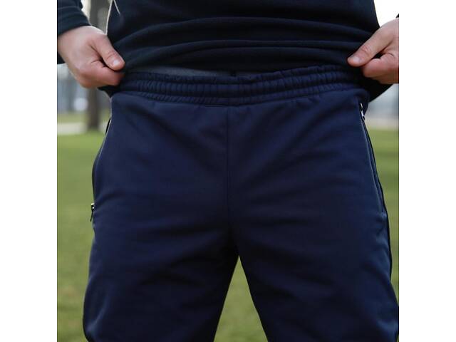 Штаны мужские soft shell 'Basic' Intruder синие - Фото 2