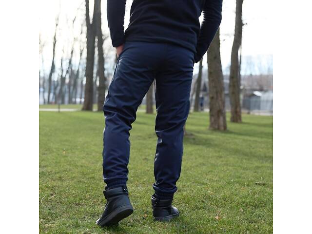 Штаны мужские soft shell 'Basic' Intruder синие - Фото 8