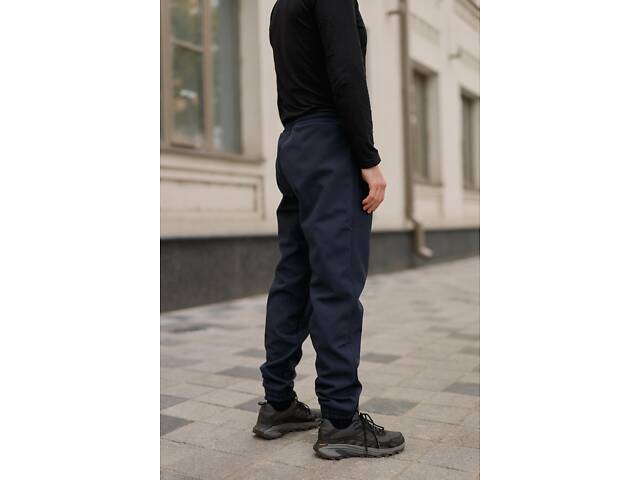 Штаны мужские soft shell 'Basic' Intruder синие - Фото 3