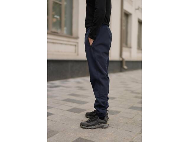 Штаны мужские soft shell 'Basic' Intruder синие - Фото 5