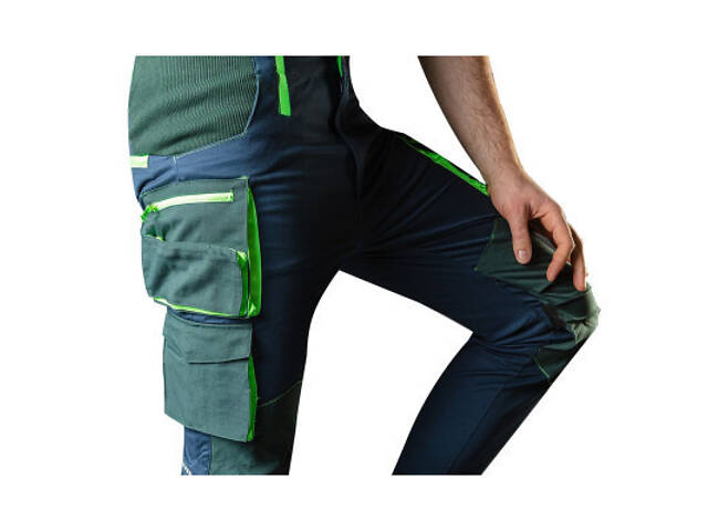 Штани робочі Neo Tools Premium, розмір L(52), 270 г/м², еластан з посиленою тканиною (81-226-L) - Фото 8