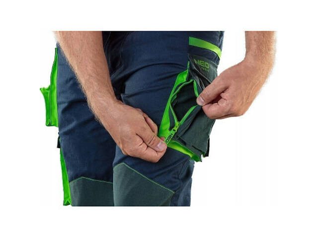 Штани робочі Neo Tools Premium, розмір M(50), 270 г/м², еластан з посиленою тканиною (81-226-M) - Фото 2