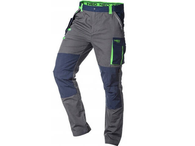 Штани робочі Neo Tools Premium, розмір XS(46), тканина ripstop, 210 г/м², бавовна (81-227-XS) - Фото 1