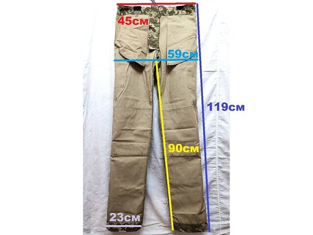 Штани тактичні Піксель рип-стоп, 6 кишень, р.46-50. Нові! - Фото 2