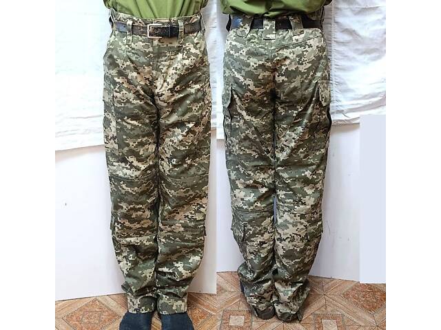 Штани тактичні Піксель рип-стоп, 6 кишень, р.46-50. Нові! - Фото 3