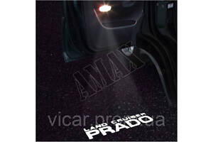 Штатная подсветка дверей с логотипом (Land Cruiser Prado) Тойота Ленд Крузер Прадо 120 (2003-2008)