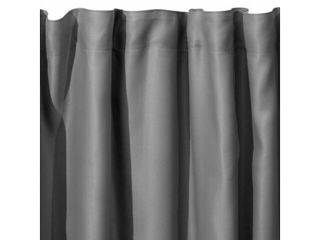 Штора Ardesto блэкаут 100% поліестер, 150х270 см сіра (ART1040GR) - Фото 3