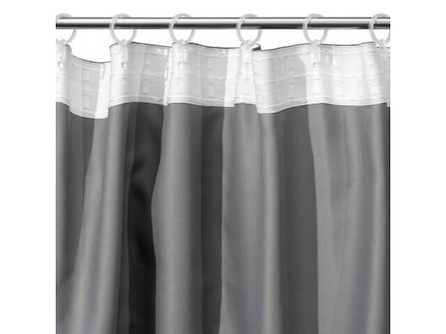 Штора Ardesto блэкаут 100% поліестер, 150х270 см сіра (ART1040GR) - Фото 4