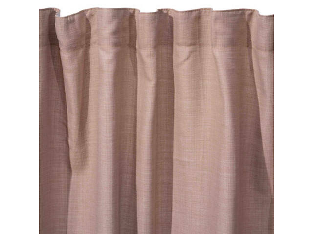 Штора Ardesto рогожка 100% поліестер, 150х270 см тауп (ART1020TA) - Фото 3