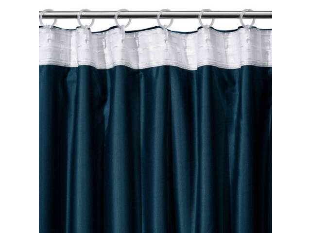 Штора Ardesto велюр 100% поліестер, 150х270 см синій темний (ART1030NA) - Фото 4