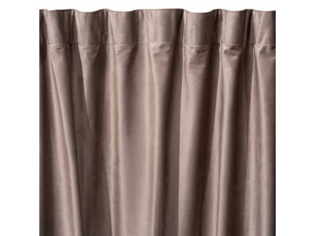 Штора Ardesto велюр 100% поліестер, 150х270 см тауп (ART1030TA) - Фото 3