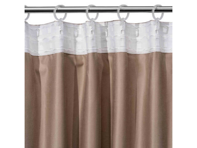 Штора Ardesto велюр 100% поліестер, 150х270 см тауп (ART1030TA) - Фото 4