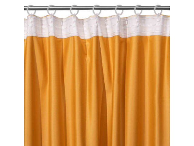 Штора Ardesto велюр 100% поліестер, 150х270 см жовта (ART1030YE) - Фото 4