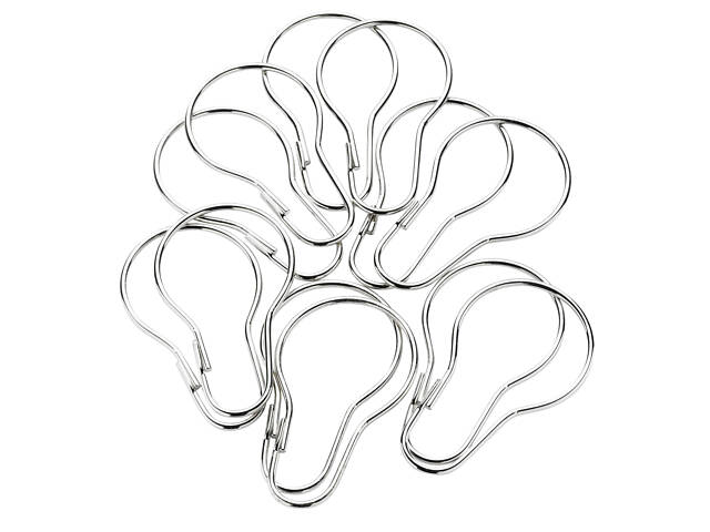 Штора для душу та ванни COSAS AZURE з кільцями 180х180 см Бірюзовий. - Фото 8