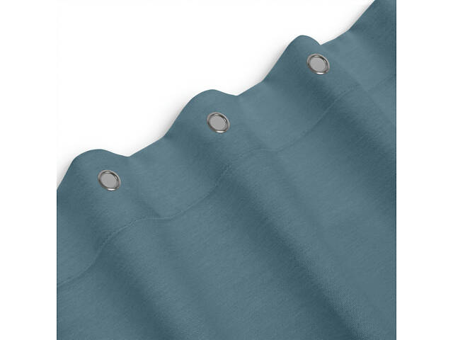 Штора для душу та ванни COSAS AZURE з кільцями 180х180 см Бірюзовий. - Фото 5