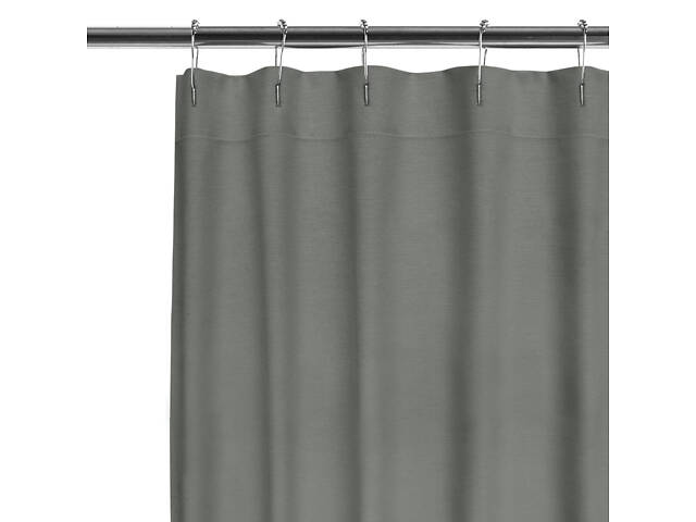 Штора для душу та ванни COSAS IRON 180x180 см Сірий - Фото 2