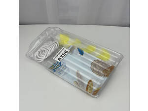 Шторка у ванну з мочалкою Черепашки 8356 180х180 см