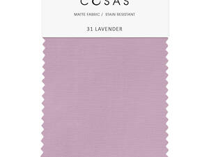 Шторы на кухню и в комнату LAVENDER 2шт Cosas Орхидея 180х270 см