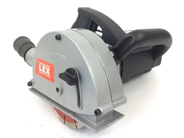 Штробориз электрический (бороздник) LEX AG275 : 2600 Вт, диск 150мм, 3.5 см глубины (бетонорез)