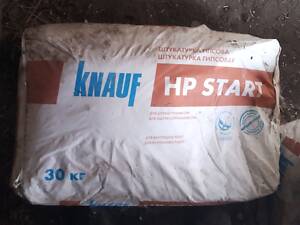 Штукатурка гіпсова KNAUF HP START мішок 30 кг.