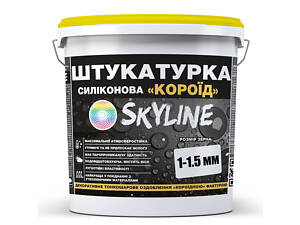 Штукатурка 'Короед' Skyline Силиконовая, зерно 1-1,5 мм, 7 кг