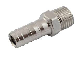 Штуцер Intertool - с наружной резьбой 1/4', на шланг 12 мм