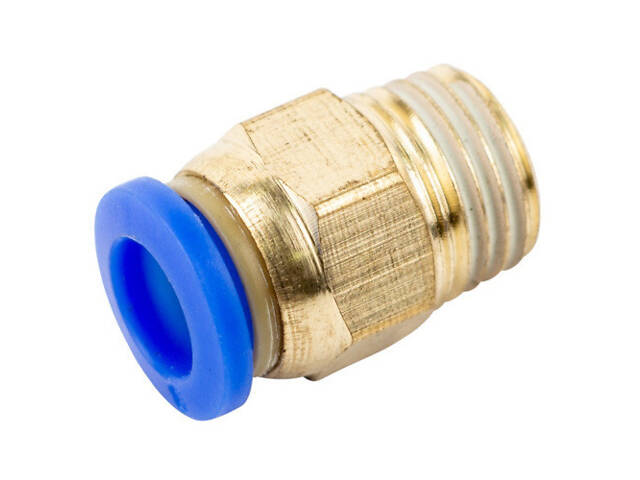 Штуцер цанговий прямий 10 мм*1/8' AIRKRAFT SPC10-01 - Фото 1