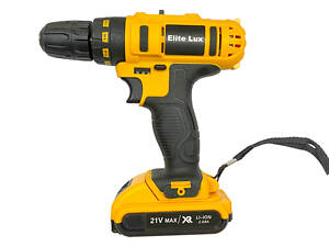 Шурупокрут акумуляторний Elite lux 21В x 2.6 А·год Li-Ion (S-EL-198406-2)