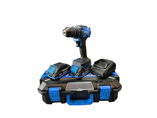 Шуруповерт акумуляторний ZEGOR CDAX-21BL (акуми 2Ah 2шт і зарядка) - Фото 1